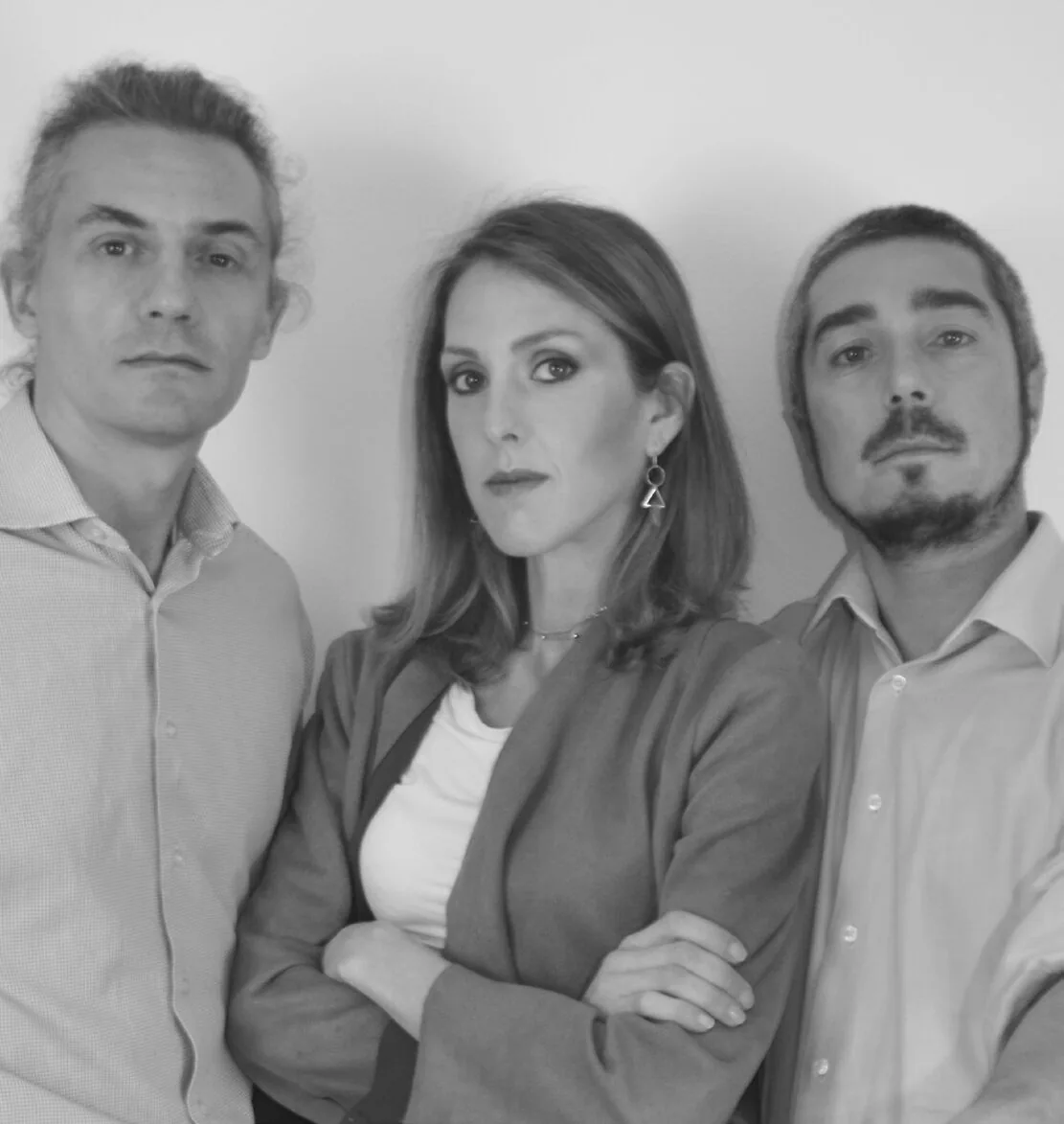 Ritratto di Ivan Ervas, Dimitri Basilico e Giulia Girardi